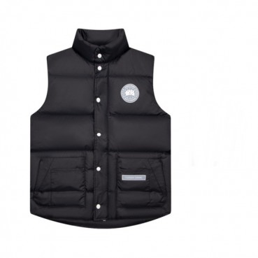 캐나다구스 남/녀 블랙 다운 베스트 - CanadaGoose Unisex Black Vest 