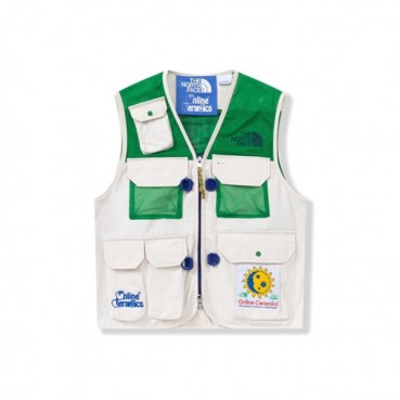 노스페이스 남성 화이트 베스트 - The North Face Mens White Vest 