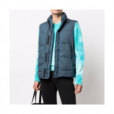 Stone Island Mens Casual Down Vest Blue - 스톤아일랜드 2021 남성 캐쥬얼 다운 베스트 Sto0396x Size(m 