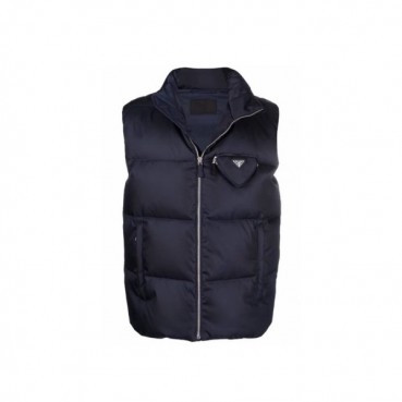 Prada  Mens Casual Duck Down Vest Navy - 프라다 2021 남성 캐쥬얼 덕다운 조끼 Pra02441x Size(m 