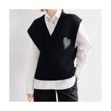 MO&Co  Womens Casual Vest Black -  MO&Co 2021 여성 캐쥬얼 베스트 Moco009x Size(s 
