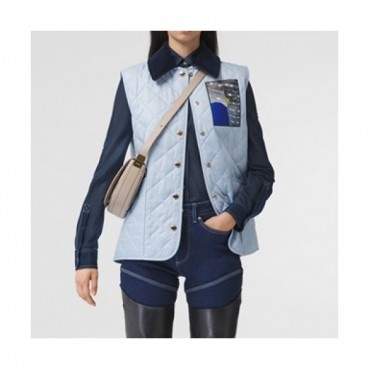 Burberry Womens Best Blue - 버버리 여성 캐쥬얼 베스트 Bur04114x 