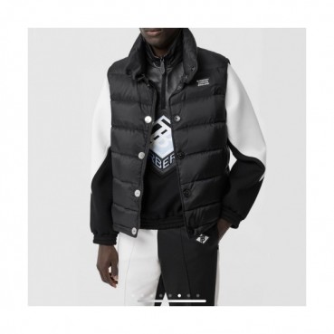 [버버리]Burberry 2020 Mens Logo Casual Down Vest - 버버리 2020 남성 로고 캐쥬얼 다운 조끼 Bur03346x.Size(m 