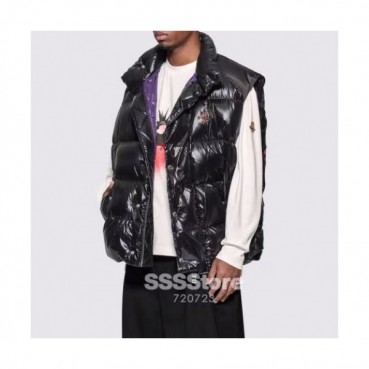 [몽클레어]Moncler 2020 Mens Patch Logo Modern Duck Down Padding Vest - 몽클레어 2020 남성 패치 로고 모던 덕다운 패딩 베스트 Moc01973x.Size(s 
