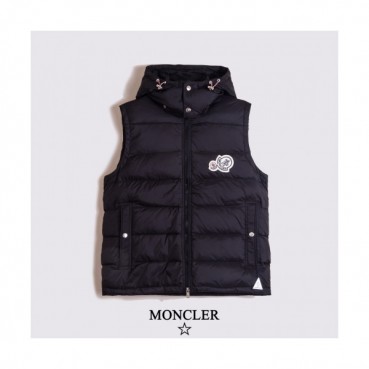 [몽클레어]Moncler 2020 Mens Patch Logo Modern Duck Down Padding Vest - 몽클레어 2020 남성 패치 로고 모던 덕다운 패딩 조끼 Moc01896x.Size(m 