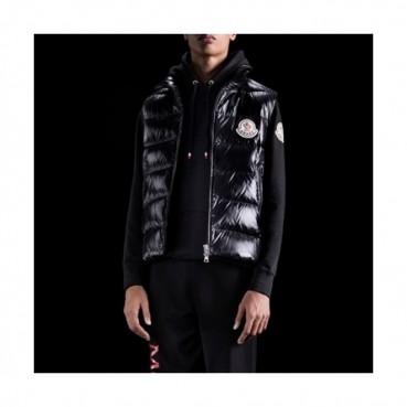 [몽클레어]Moncler 2020 Mens Patch Logo Modern Duck Down Padding Vest - 몽클레어 2020 남성 패치 로고 모던 덕다운 패딩 조끼 Moc01887x.Size(s 