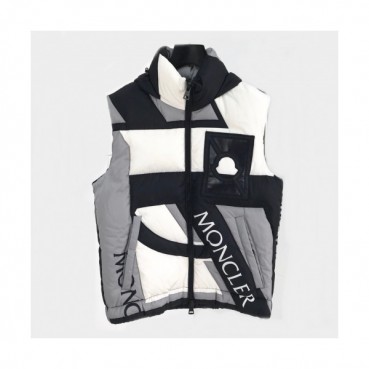 [몽클레어]Moncler 2020 Mens Patch Logo Modern Duck Down Padding Vest - 몽클레어 2020 남성 패치 로고 모던 덕다운 패딩 조끼 Moc01434x.Size(s 