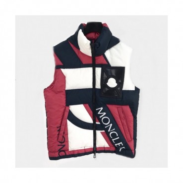 [몽클레어]Moncler 2020 Mens Patch Logo Modern Duck Down Padding Vest - 몽클레어 2020 남성 패치 로고 모던 덕다운 패딩 조끼 Moc01433x.Size(s 