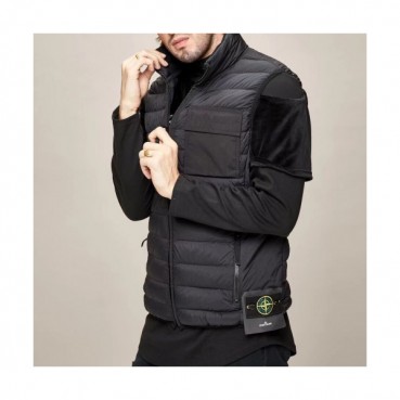 [커스텀급]Stone Island 2019 Mens Casual Goose Down Padding Vest - 스톤아일랜드 2019 남성 캐쥬얼 구스다운 패딩 조끼 Sto0103x.Size(m 
