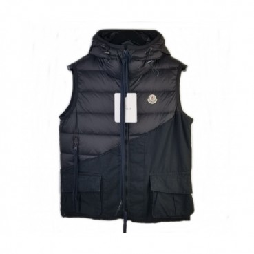 Moncler 2019 Mens Patch Logo Modern Goose Down Padding Vest - 몽클레어 2019 남성 패치 로고 모던 구스다운 패딩 조끼 Moc01759x.Size(m 