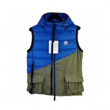 Moncler 2019 Mens Patch Logo Modern Goose Down Padding Vest - 몽클레어 2019 남성 패치 로고 모던 구스다운 패딩 조끼 Moc01196x.Size(m 