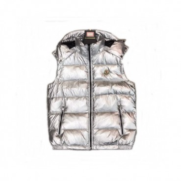 Moncler 2019 Mens Patch Logo Modern Duck Down Padding Vest - 몽클레어 2019 남성 패치 로고 모던 덕다운 패딩 조끼 Moc01023x.Size(m 
