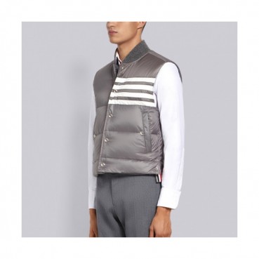 Thom Browne 2019 Mens Patch Logo Down Pedding Vest - 톰브라운 2019 남성 패치 로고 다운 패딩 조끼 Thom0307x.Size(s 