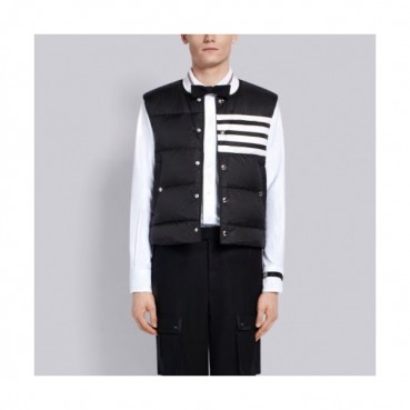 Thom Browne 2019 Mens Patch Logo Down Pedding Vest - 톰브라운 2019 남성 패치 로고 다운 패딩 조끼 Thom0305x.Size(s 