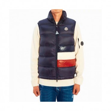 Moncler 2019 Mens Patch Logo Modern Down Padding Vest - 몽클레어 2019 남성 패치 로고 모던 다운 패딩조끼 Moc0764x.Size(s 