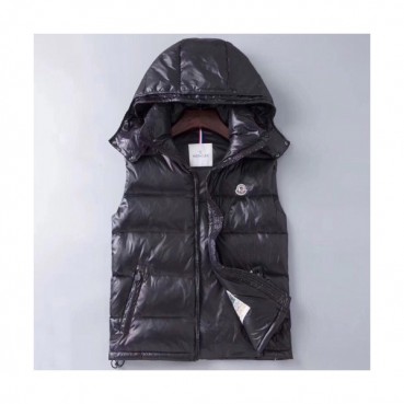 Moncler 2019 Mens Patch Logo Modern Down Padding Vest - 몽클레어 2019 남성 패치 로고 모던 다운 패딩조끼 Moc0682x.Size(m 