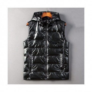 Moncler 2019 Mens Patch Logo Modern Down Padding Vest - 몽클레어 2019 남성 패치 로고 모던 다운 패딩조끼 Moc0681x.Size(l 