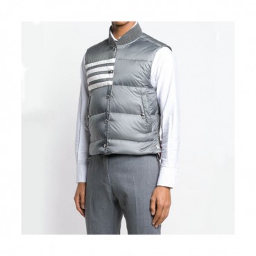 Thom Browne 2019 Mens Patch Logo Down Pedding Vest - 톰브라운 2019 남성 패치 로고 다운 패딩 조끼 Thom0170x.Size(m 