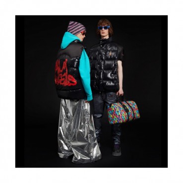 [매장판]Moncler x Pam angels 2019 Mm/Wm Patch Logo Down Pedding Vest - 몽클레어 x 팜엔젤스 2019 남자 패치 로고 다운 패딩 조끼 Moc0541x.Size(s 