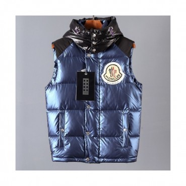 Moncler 2019 Mm/Wm Patch Logo Down Pedding Vest - 몽클레어 2019 남자 패치 로고 다운 패딩 조끼 Moc0520x.Size(s 