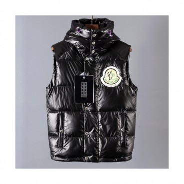 Moncler 2019 Mm/Wm Patch Logo Down Pedding Vest - 몽클레어 2019 남자 패치 로고 다운 패딩 조끼 Moc0519x.Size(s 
