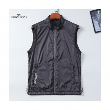 Armani 2019 Mens Business Casual Logo Vest  - 알마니 남성 비지니스 캐쥬얼 로고 조끼 Arm0169x.Size(m 