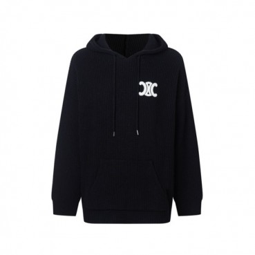 셀린느 남성 후드 니트웨어 - Celine Mens Hood Knitwear 