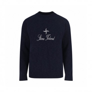 스톤아일랜드 남성 크루넥 니트 - Stone Island Mens Round Knitwear 