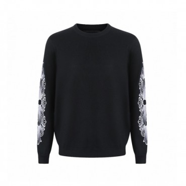 크롬하츠 남성 라운드 니트웨어 - Chrom hearts Mens Round Knitwear 