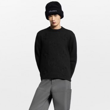루이비통 남성 라운드 스웨터 - Louis vuitton Mens Round Sweater 