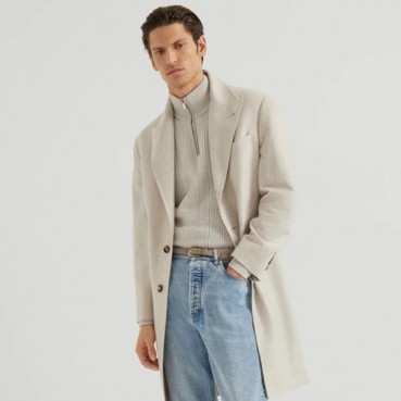 브루넬로쿠치넬리 남성 집업 니트 - Brunello Cucinelli Mens Zip