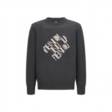 펜디 남성 라운드 스웨터 - Fendi Mens Round Sweater 