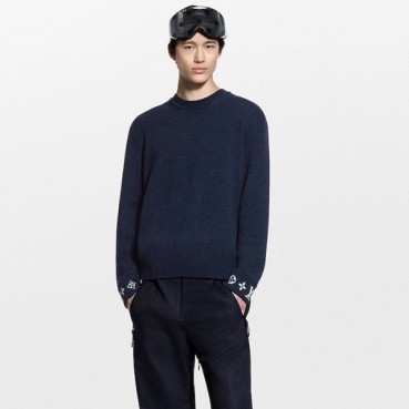 루이비통 남성 라운드 스웨터 - Louis vuitton Mens Round Sweater 