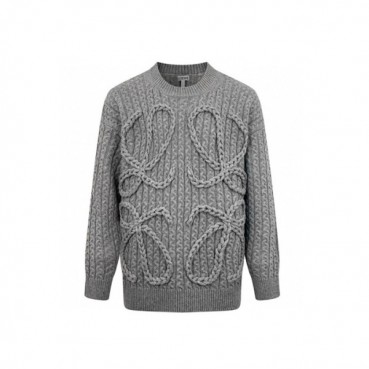 로에베 남성 라운드 스웨터 - Loewe Mens Round Sweater 