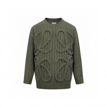 로에베 남성 라운드 스웨터 - Loewe Mens Round Sweater 