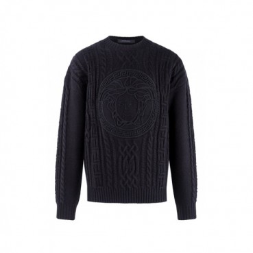 베르사체 남성 라운드 니트 - Versace Mens Round Knitwear 