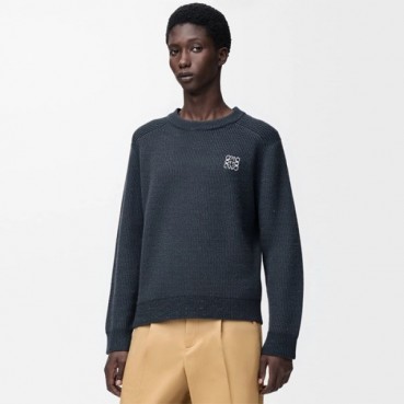 로에베 남성 라운드 스웨터 - Loewe Mens Round Sweater 