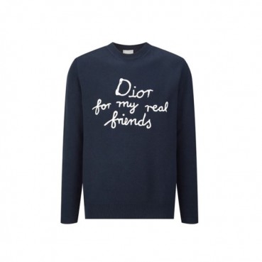 디올 남성 라운드 스웨터 - Dior Mens Round Sweater 