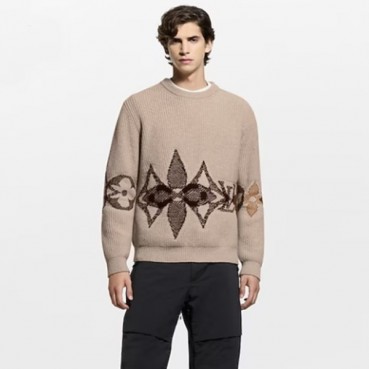 루이비통 남성 라운드 스웨터 - Louis vuitton Mens Round Sweater 