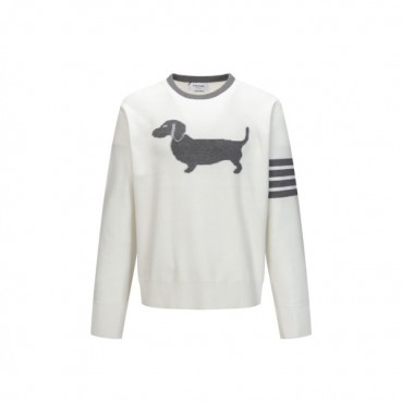 톰브라운 여성 라운드 니트 - Thom Browne Womens Knitwear 