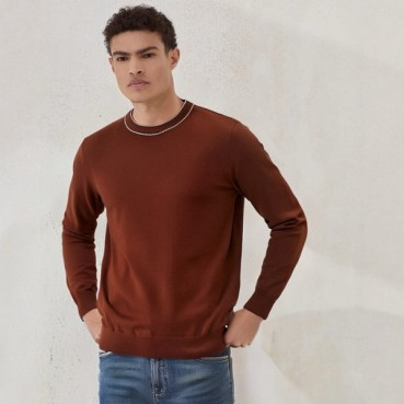 브루넬로쿠치넬리 남성 라운드 니트 - Brunello Cucinelli Mens Round Knitwear 