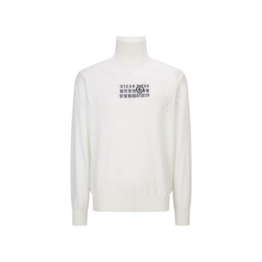 메종 마르지엘라 남성 터틀넥 니트 - Maison margiela Mens Turtle