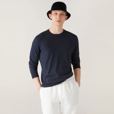 로로피아나 남성 라운드 스웨터 - Loro Piana Mens Round Sweater 