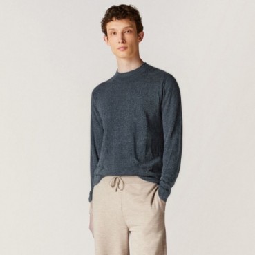 로로피아나 남성 라운드 스웨터 - Loro Piana Mens Round Sweater 