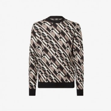 펜디 남성 라운드 스웨터 - Fendi Mens Round Sweater 