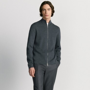 디올 남성 집업 스웨터 - Dior Mens Zip