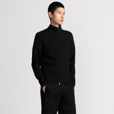 디올 남성 집업 스웨터 - Dior Mens Zip