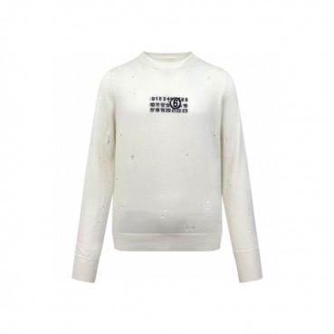 메종 마르지엘라 남성 라운드 니트 - Maison margiela Mens Round Knitwear 