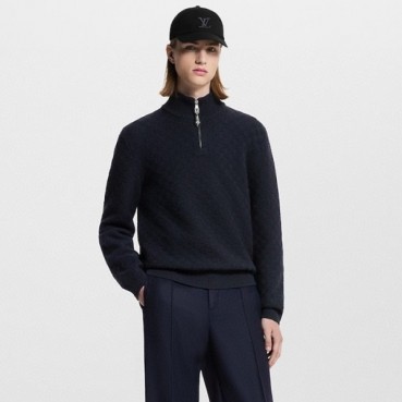 루이비통 남성 집업 스웨터 - Louis vuitton Mens Zip