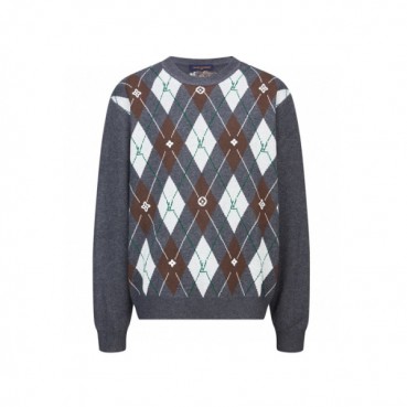 루이비통 남성 라운드 스웨터 - Louis vuitton Mens Round Sweater 